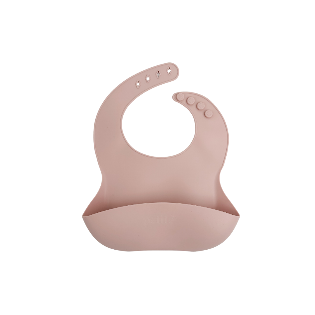 Baberos de silicona para bebés (grandes)