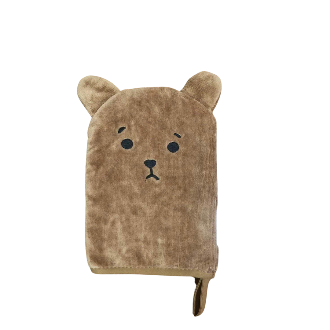 Juego de toalla y toallita con capucha