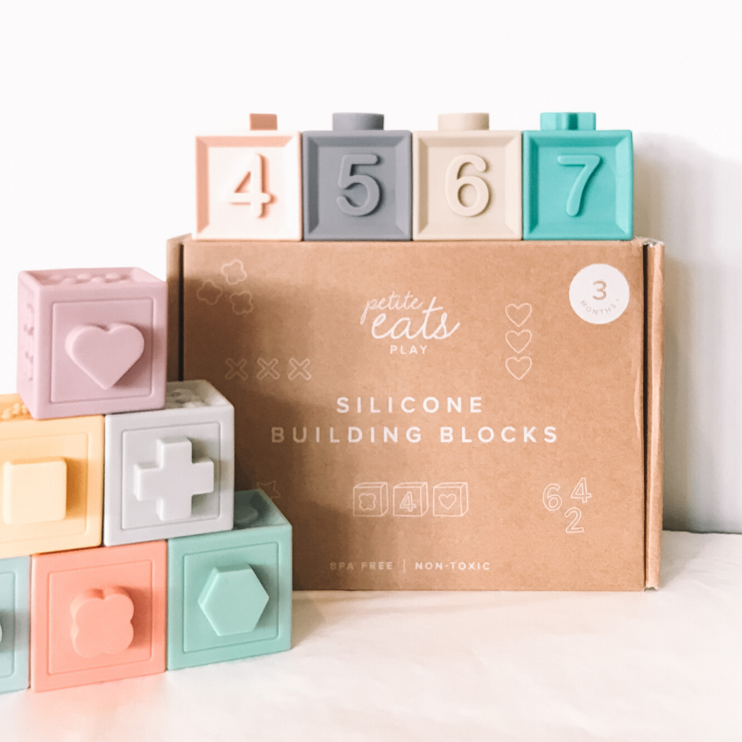 Baby Silicone Building Blocks