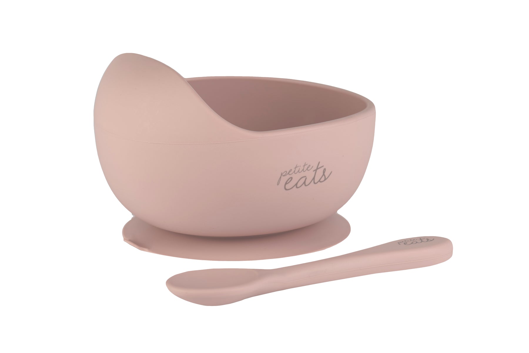 Cuencos y cucharas de silicona para bebés