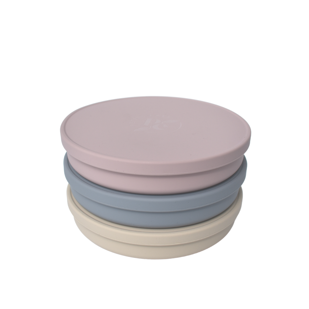 Silicone Plate with Lid