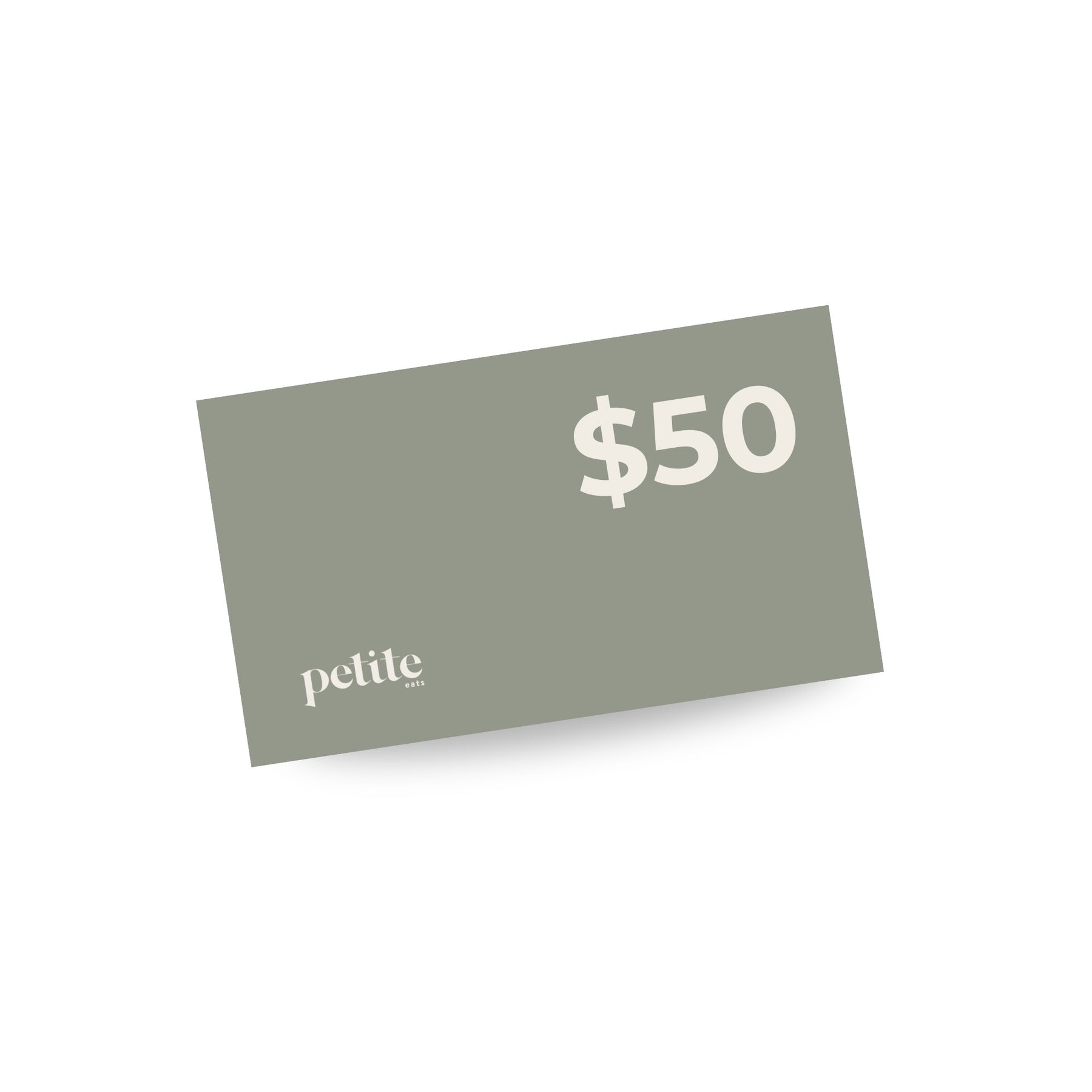 Tarjeta regalo Petite Eats