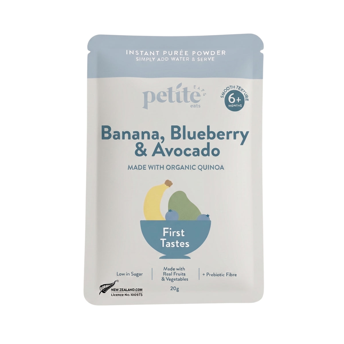 Banana, Blueberry & Avocado Baby Puree Powder 20g