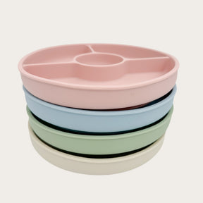 Silicone Divider Plate with Lid