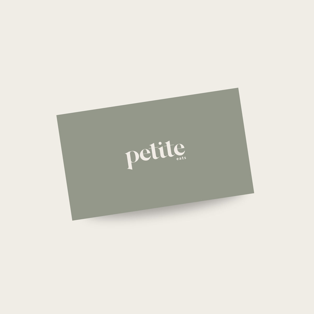 Petite Eats Gift Card