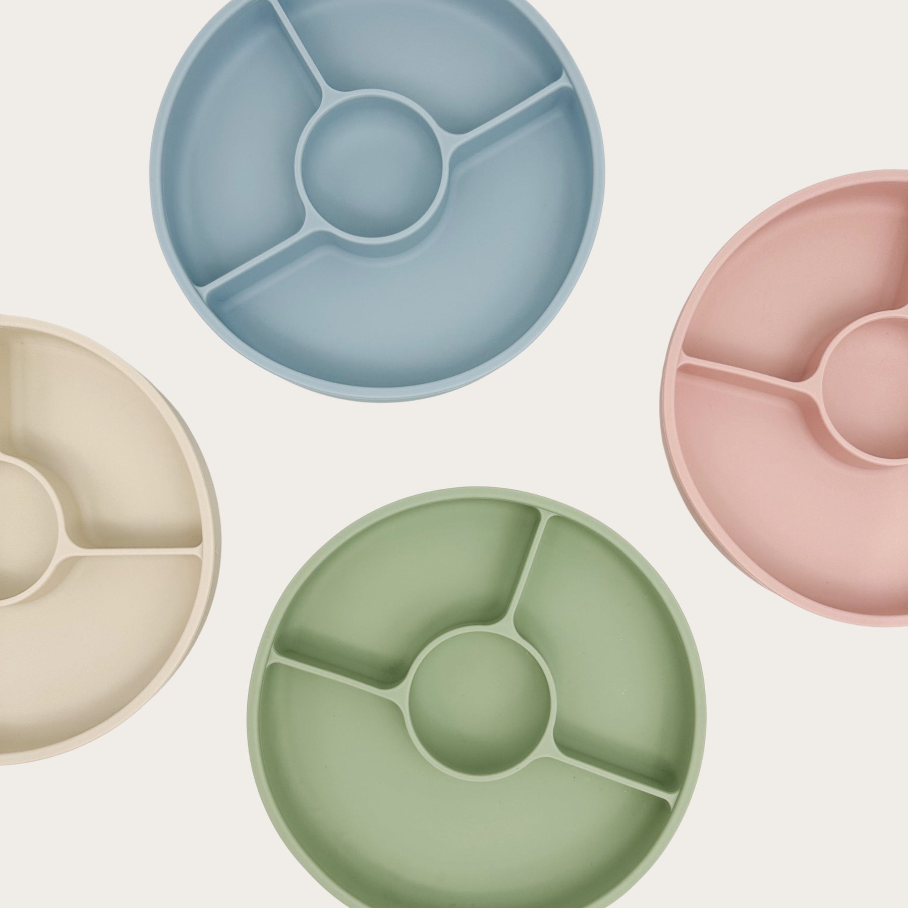 Silicone Divider Plate with Lid