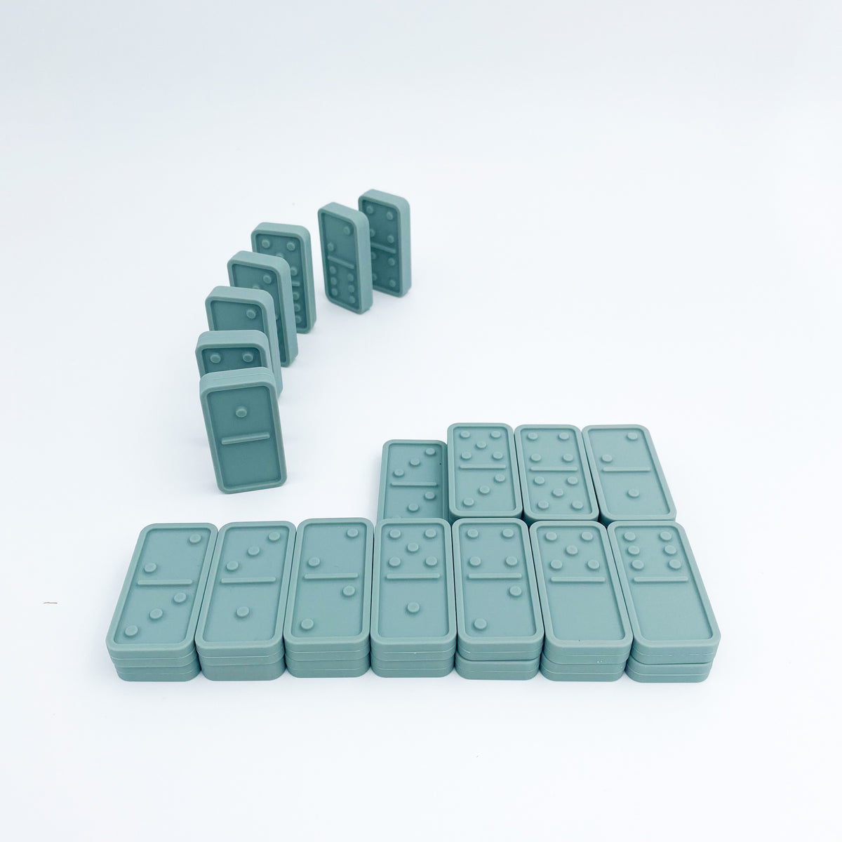 Silicone Dominoes Set